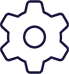 A green and blue pattern with an eight-sided gear.